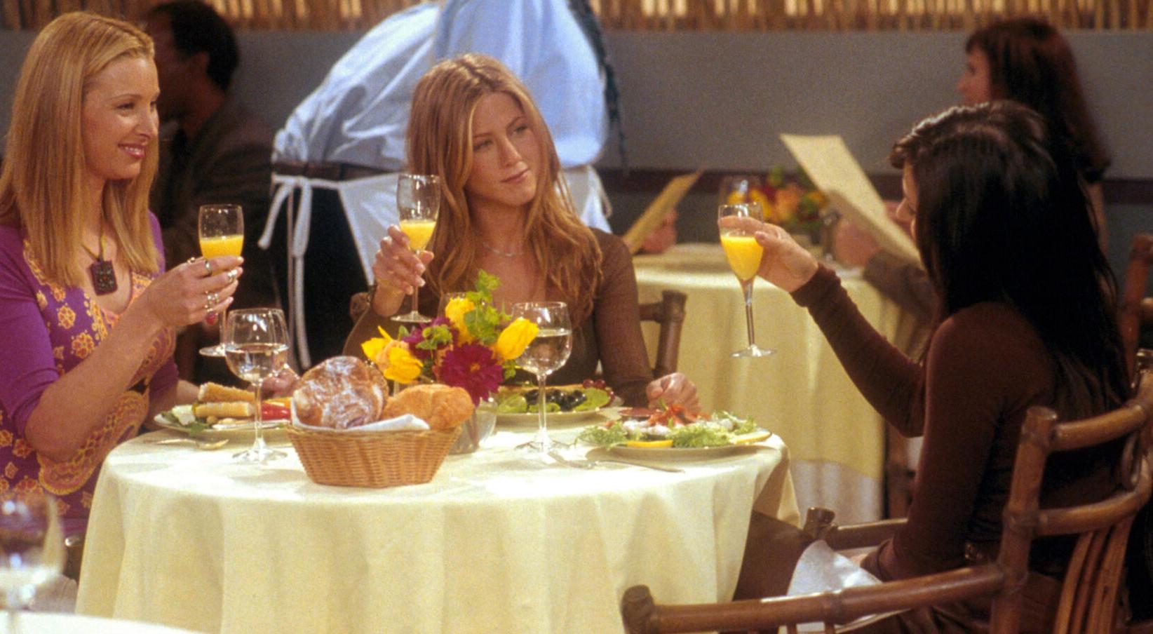 "Friends" Season 7 scene
